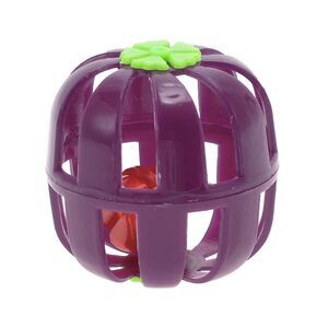 Pumpkins Shape Cat Teaser Toys Purple